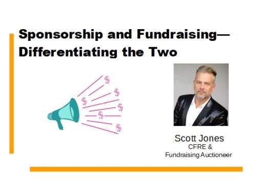 Sponsorship and Fundraising—Differentiating the Two